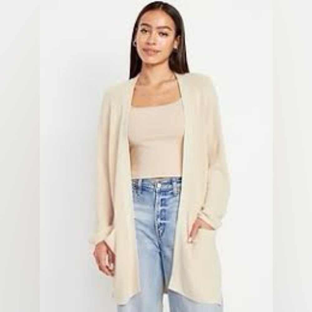 NWT Old Navy Open-Front Longline Cardigan Sweater Size XL